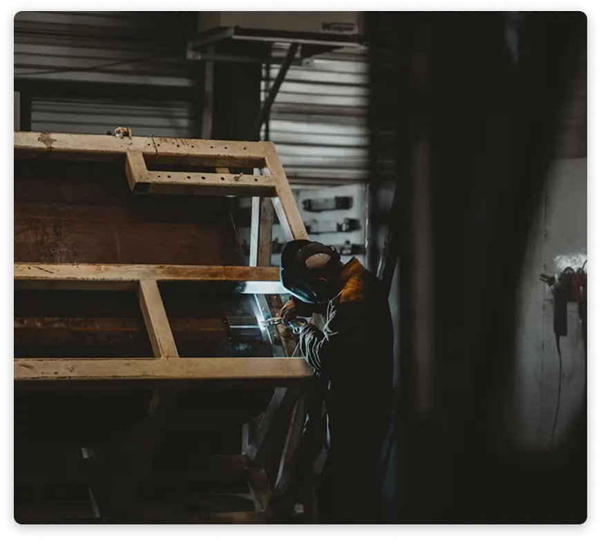 In a workshop